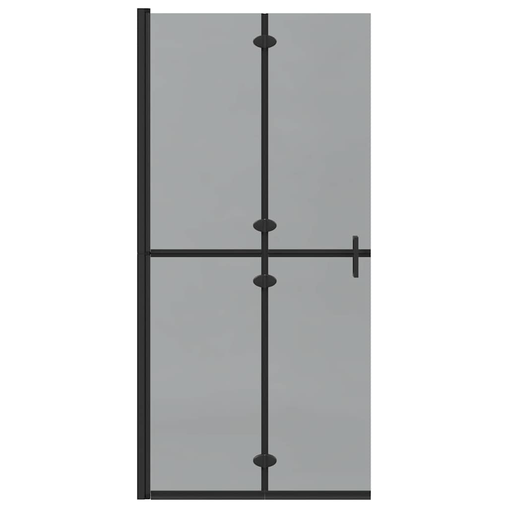 Faltbare begehbare Duschwand Transparentes ESG Glas 70x190 cm