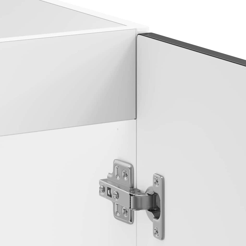Küchenschrank Kalmar Weiß 80 x 46 x 81.5 cm Holzwerkstoff