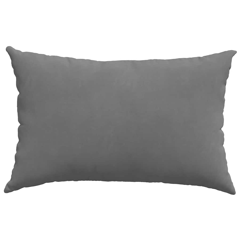 Sofakissen 2 Stück Taupe 50 x 30 cm Stoff
