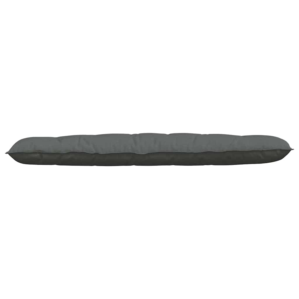 Rückenkissen Hellgrau 50 x 19 x 45 cm Stoff