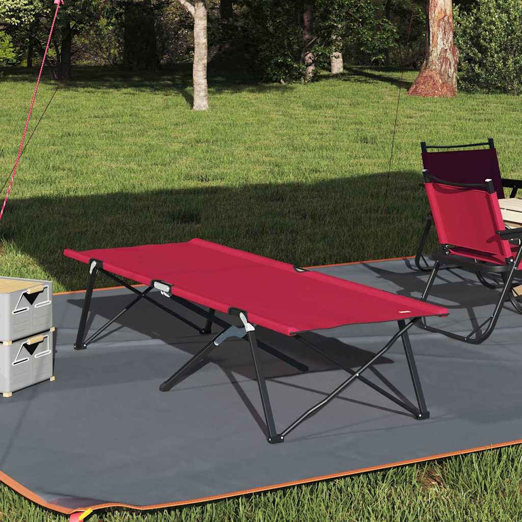 Klapp Schlafbett fürs Camping Blau 206 x 76 x 74 cm