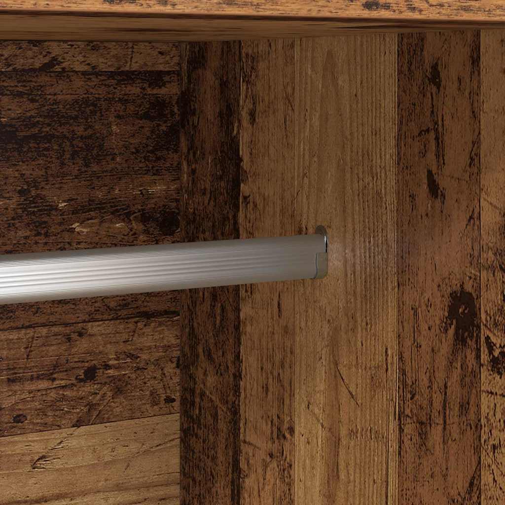 Kleiderschrank Weiß 82,5x51,5x180 cm Holzwerkstoff