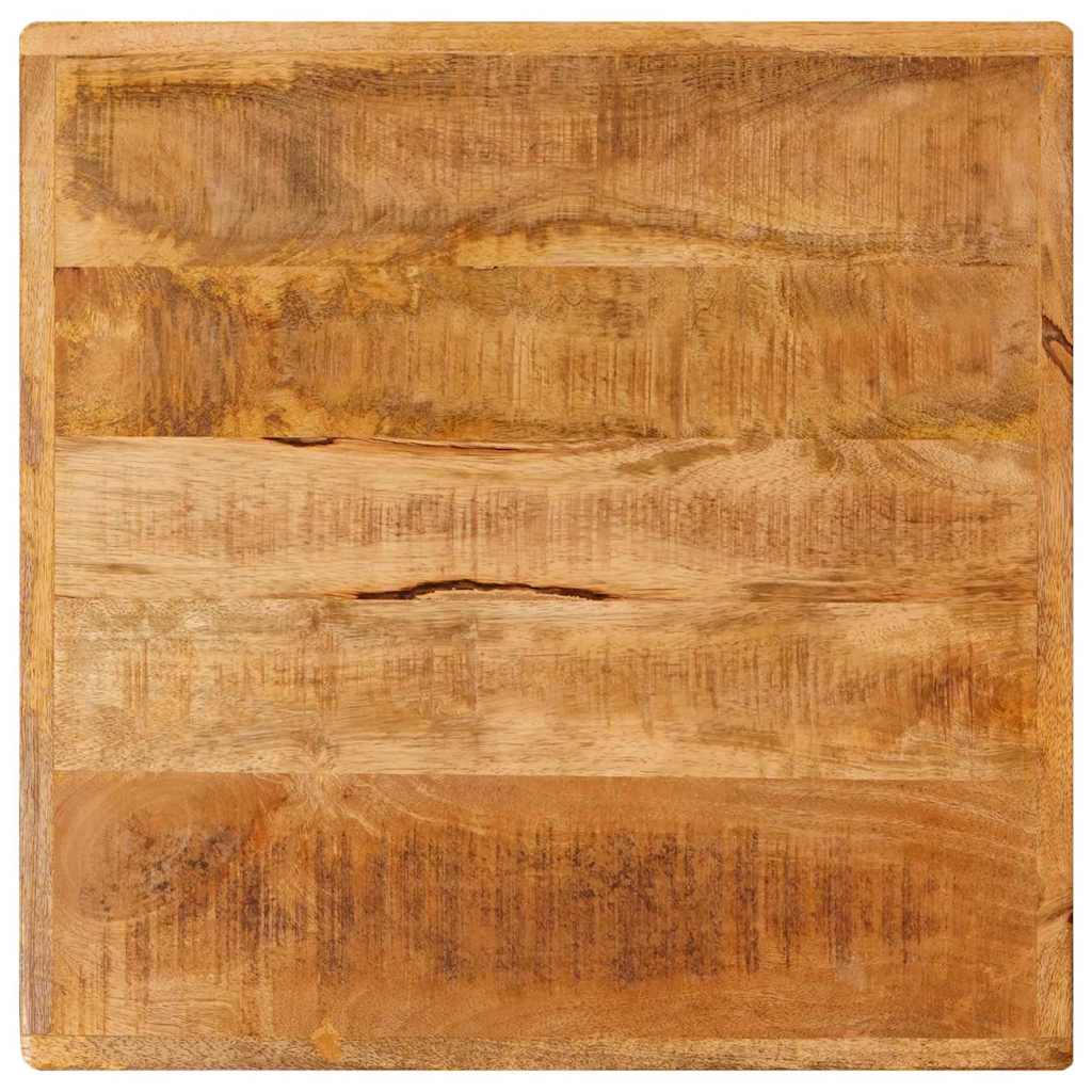 Bistrotisch 60x60x77 cm Raues Mangoholz