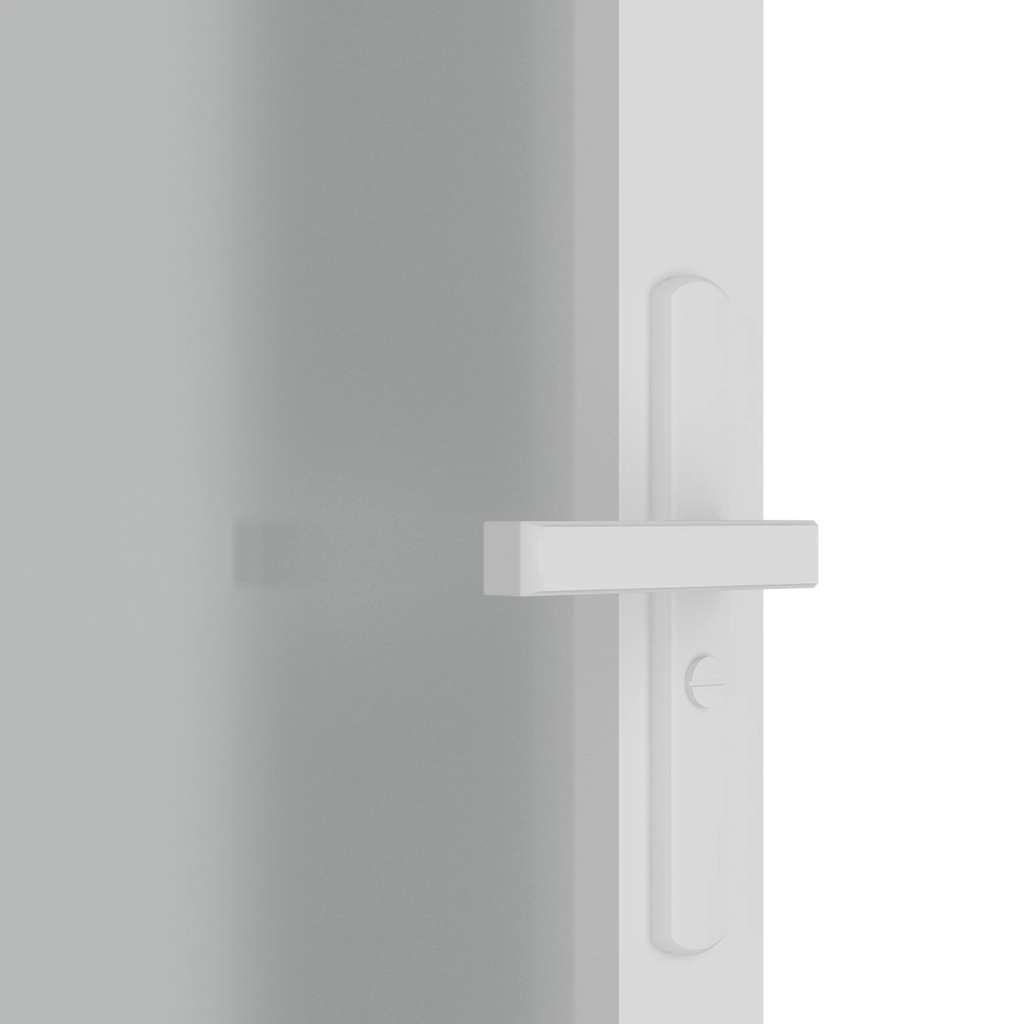Innentür ESG Glas und Aluminium 76x201,5 cm Schwarz