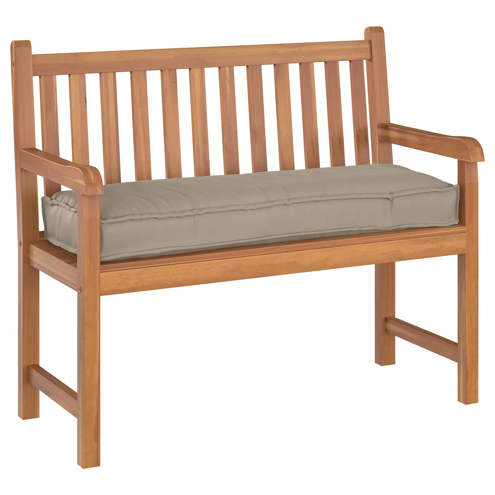 Kissen Anthrazit 120 x 40 x 8 cm Oxford-Stoff