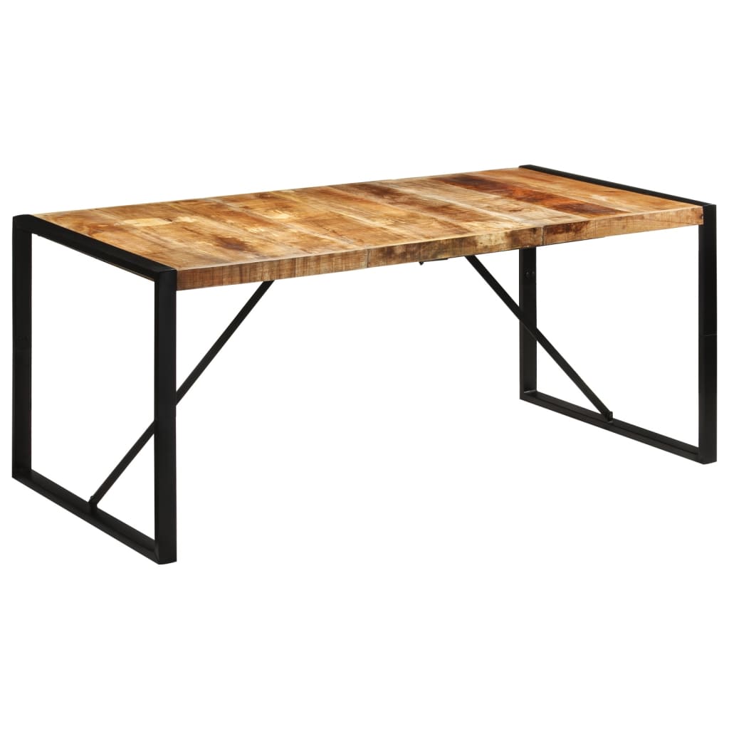 Esstisch Raues Massives Mangoholz 180 cm