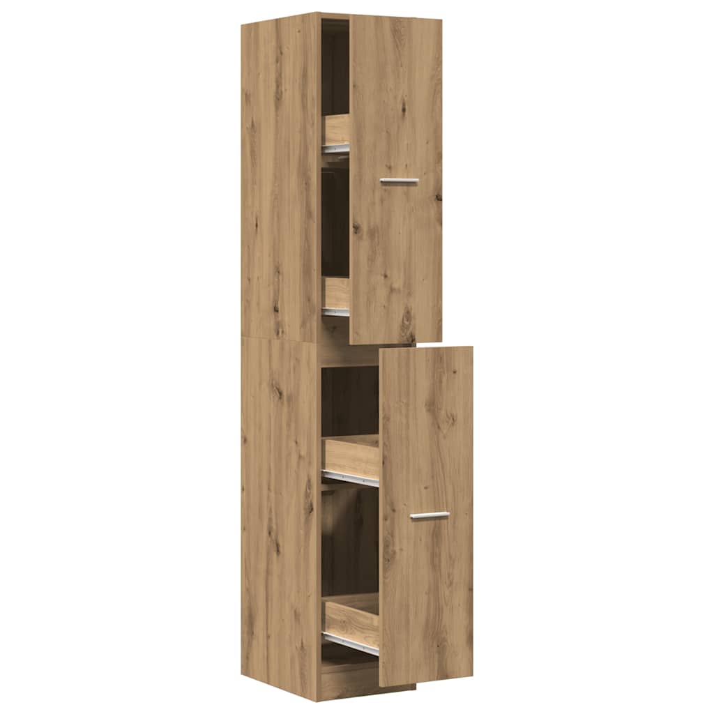Apothekerschrank Weiß 30 x 41 x 174,5 cm Holzwerkstoff