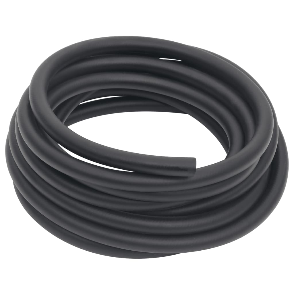 Hybrid-Luftschlauch Schwarz 0,6" 20 m Gummi und PVC