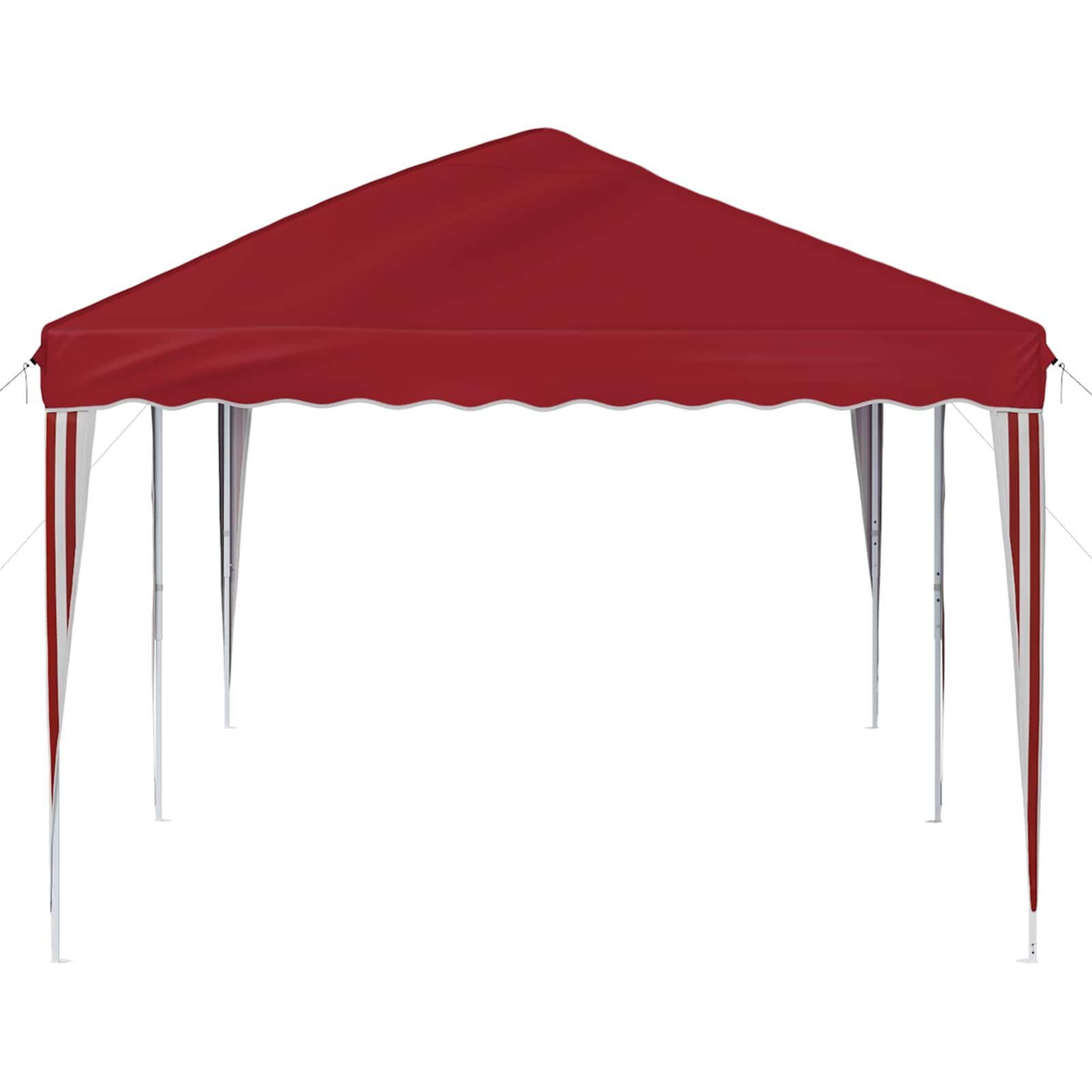 Pop-up Partyzelt 575 x 290 x 245 cm Creme