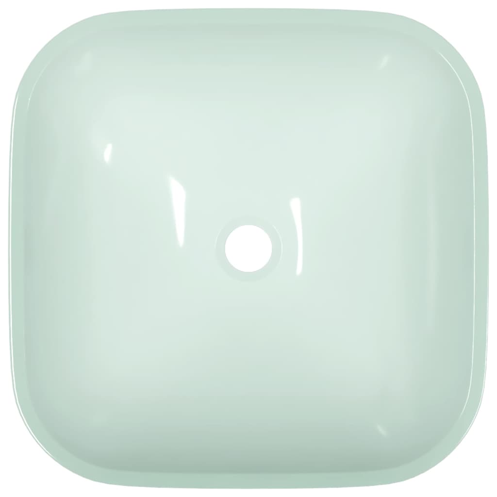 Waschbecken Glas 42x42x14 cm Transparent