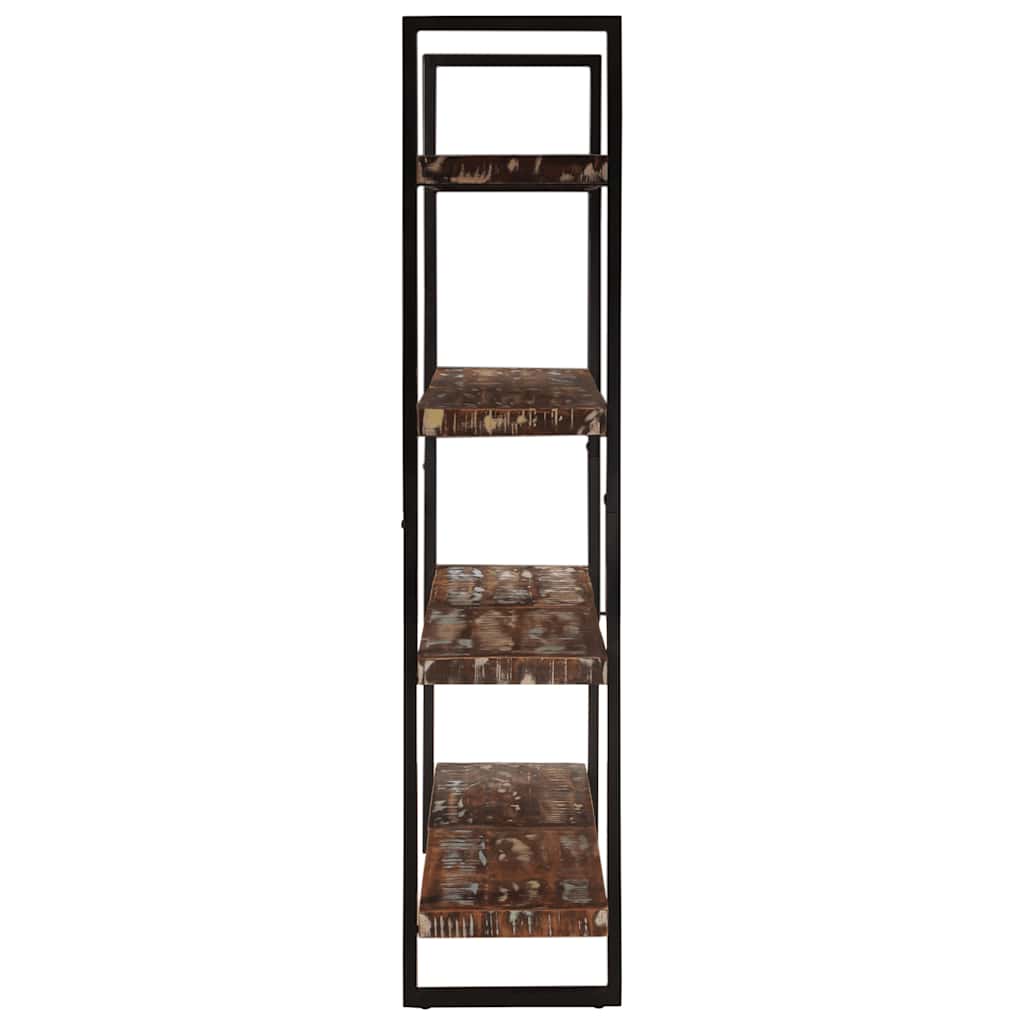 Bücherregal mit 4 Böden 80x40x180 cm Altholz Massiv
