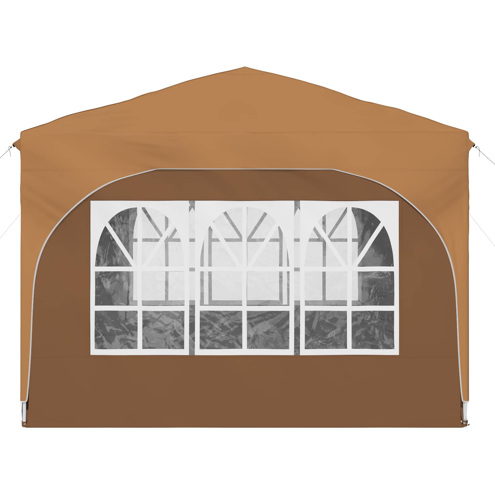 Pop-up Partyzelt 290 x 290 x 245 cm Creme