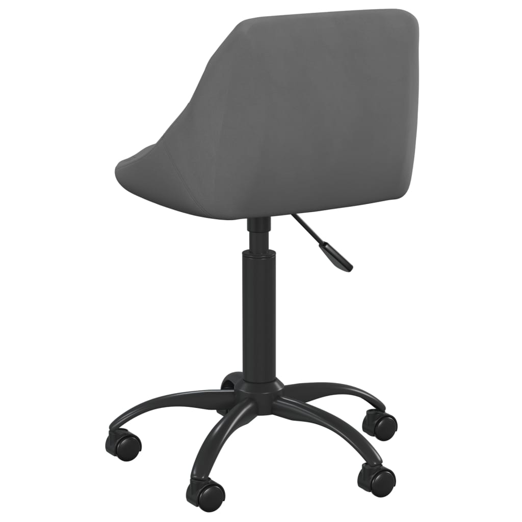 Bürostuhl Rosa Samt