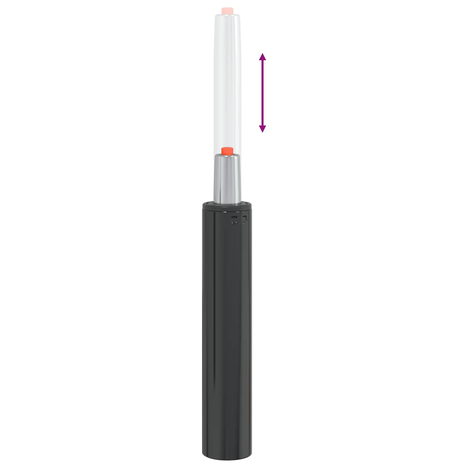 Bürostuhl Gaszylinder Schwarz 239-309 mm Eisen