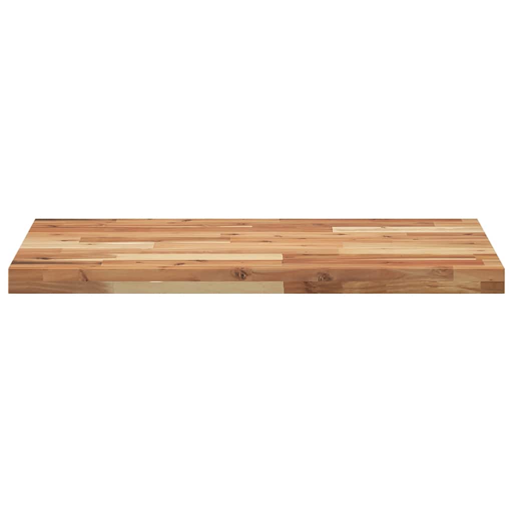 Schreibtischplatte Unbehandelt 60x50x2 cm Massivholz Akazie