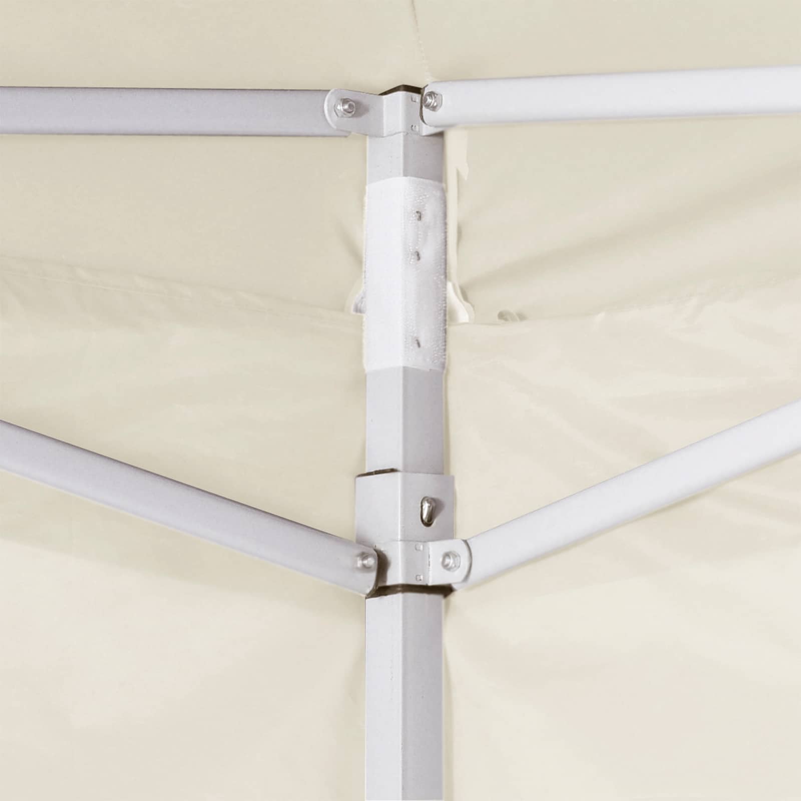 Partyzelt Faltbar Pop-Up Schwarz 292x292x315 cm