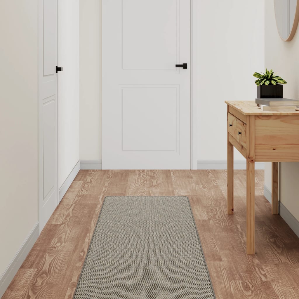 Teppichläufer Sisal-Optik Platina 50x100 cm