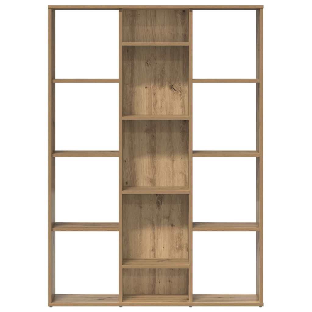 Raumteiler/Bücherregal Weiß 100x24x140 cm Holzwerkstoff