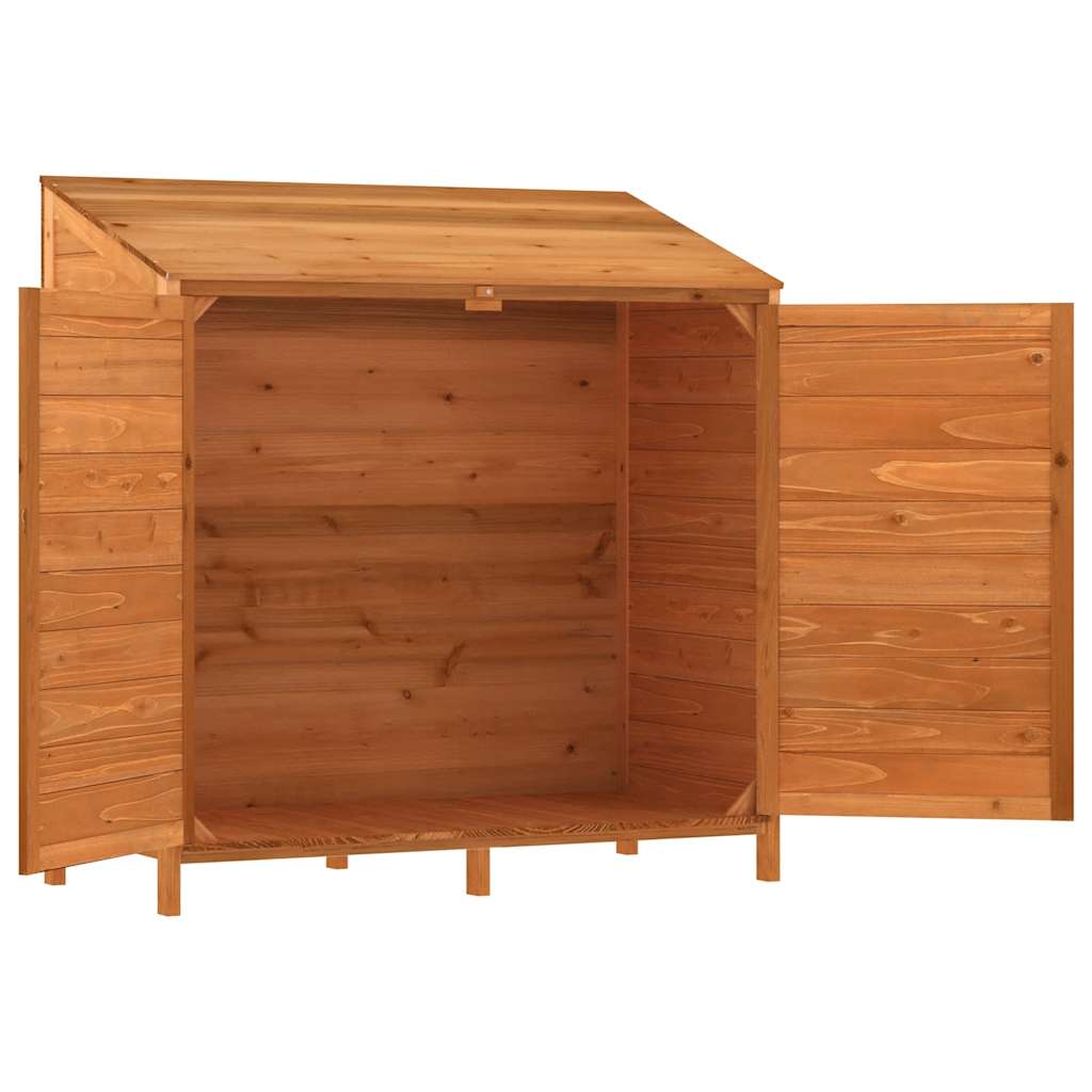 Geräteschuppen 55x52x174,5 cm Massivholz Tanne
