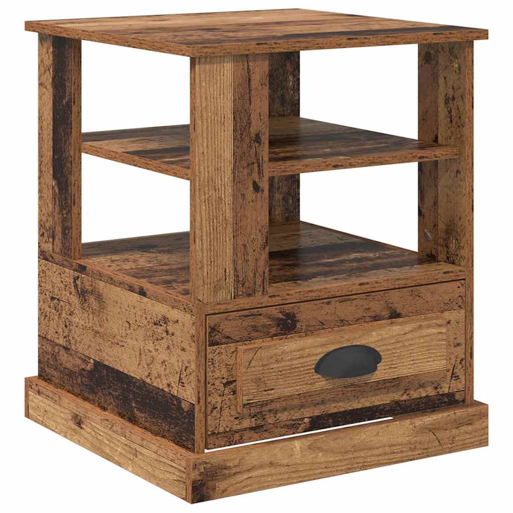 Beistelltisch Weiß 50x50x60 cm Holzwerkstoff