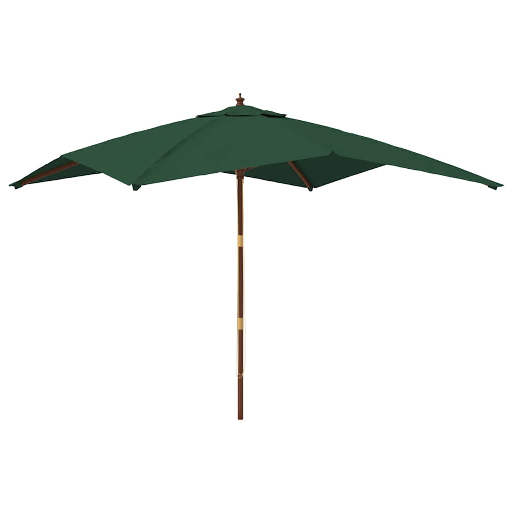 Sonnenschirm mit Holzmast Sandfarben 300x300x273 cm