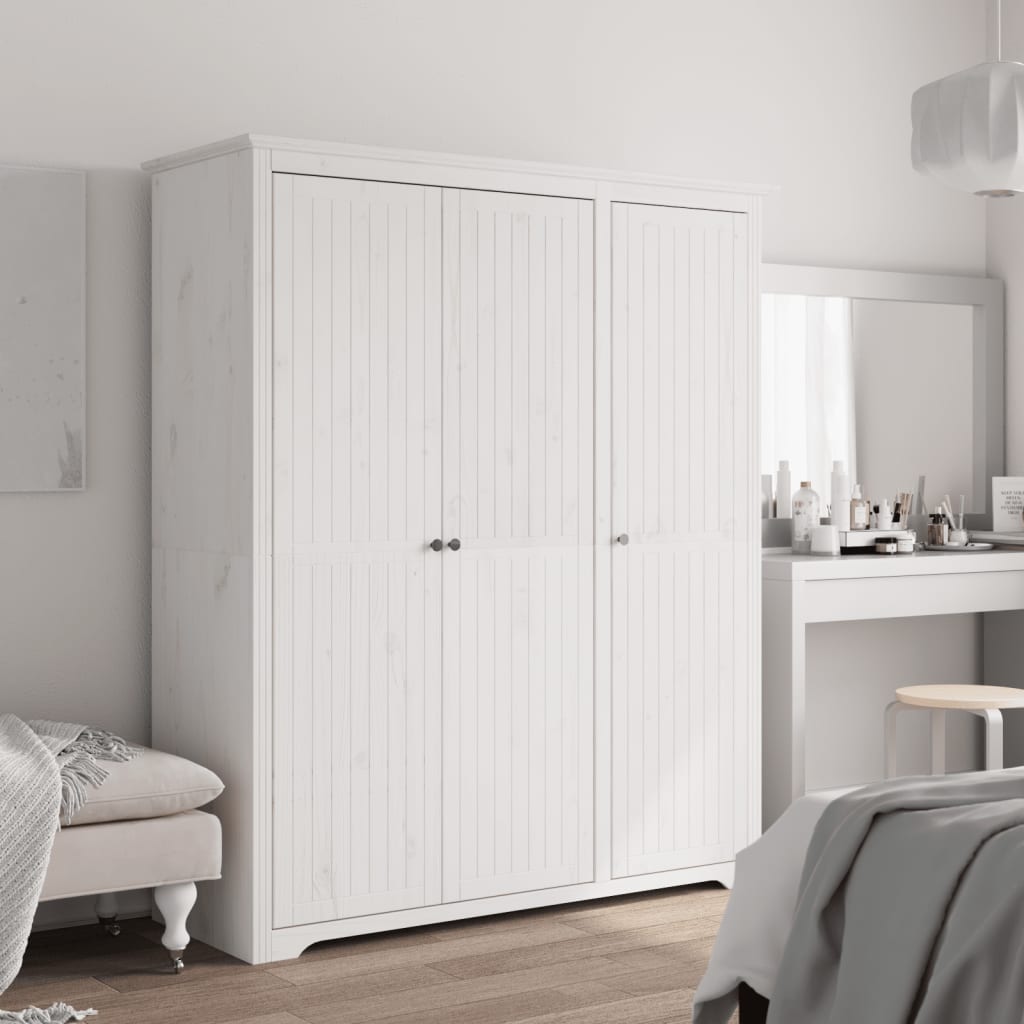 Kleiderschrank BODO Honigbraun 53,5 x 99 x 173 cm Holzwerkstoff