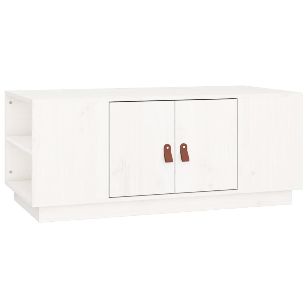 Couchtisch 100x50x41 cm Massivholz Kiefer