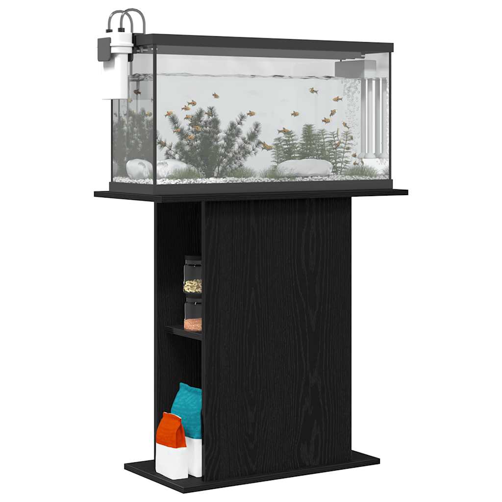 Aquariumständer Weiß 60,5x36x72,5 cm Holzwerkstoff