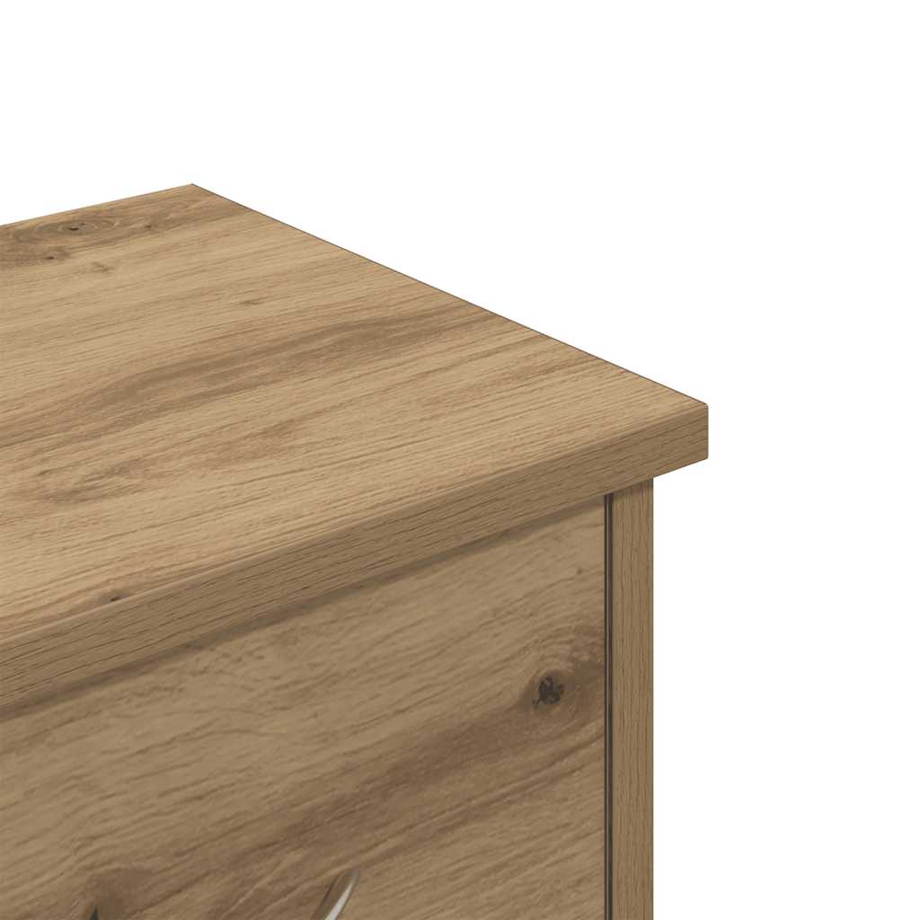 Wand-Schubladenregal Weiß 60x26x18,5 cm Holzwerkstoff