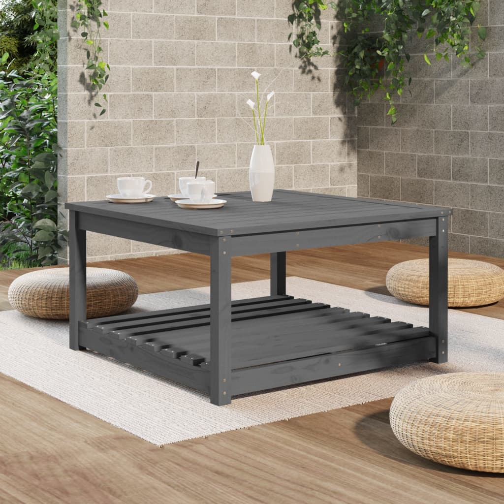 Gartentisch 82,5x50,5x45 cm Massivholz Kiefer