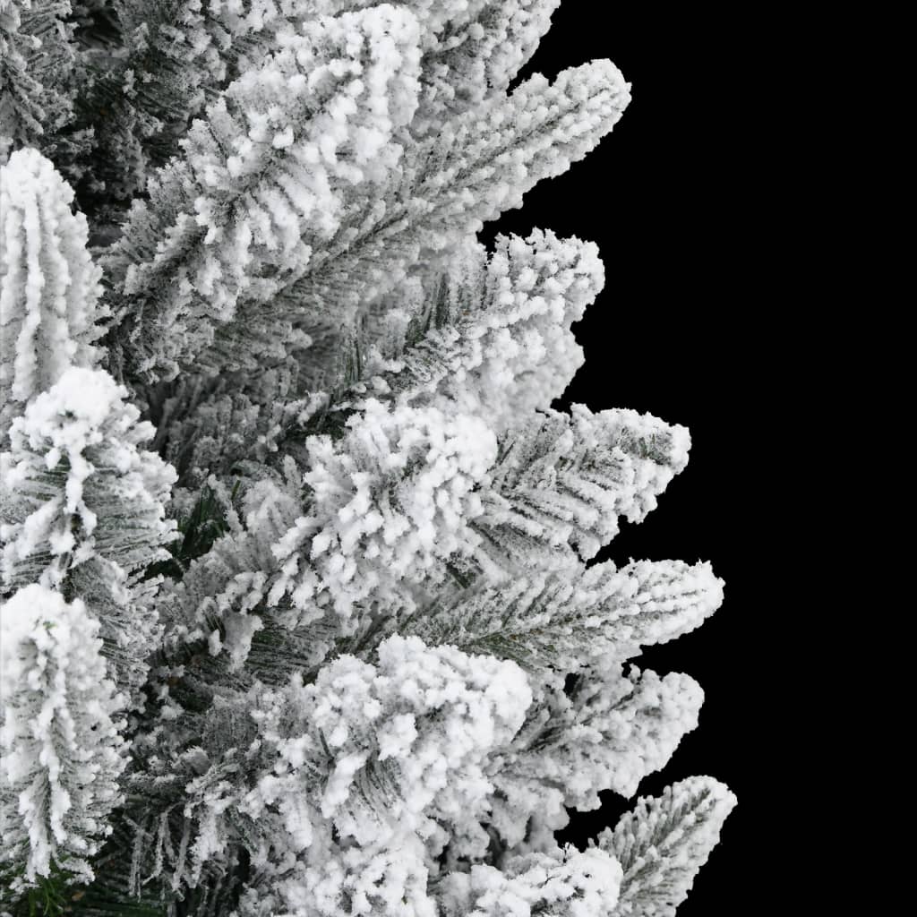 Künstlicher Weihnachtsbaum mit 150 LEDs mit Ständer Weiß 120 cm