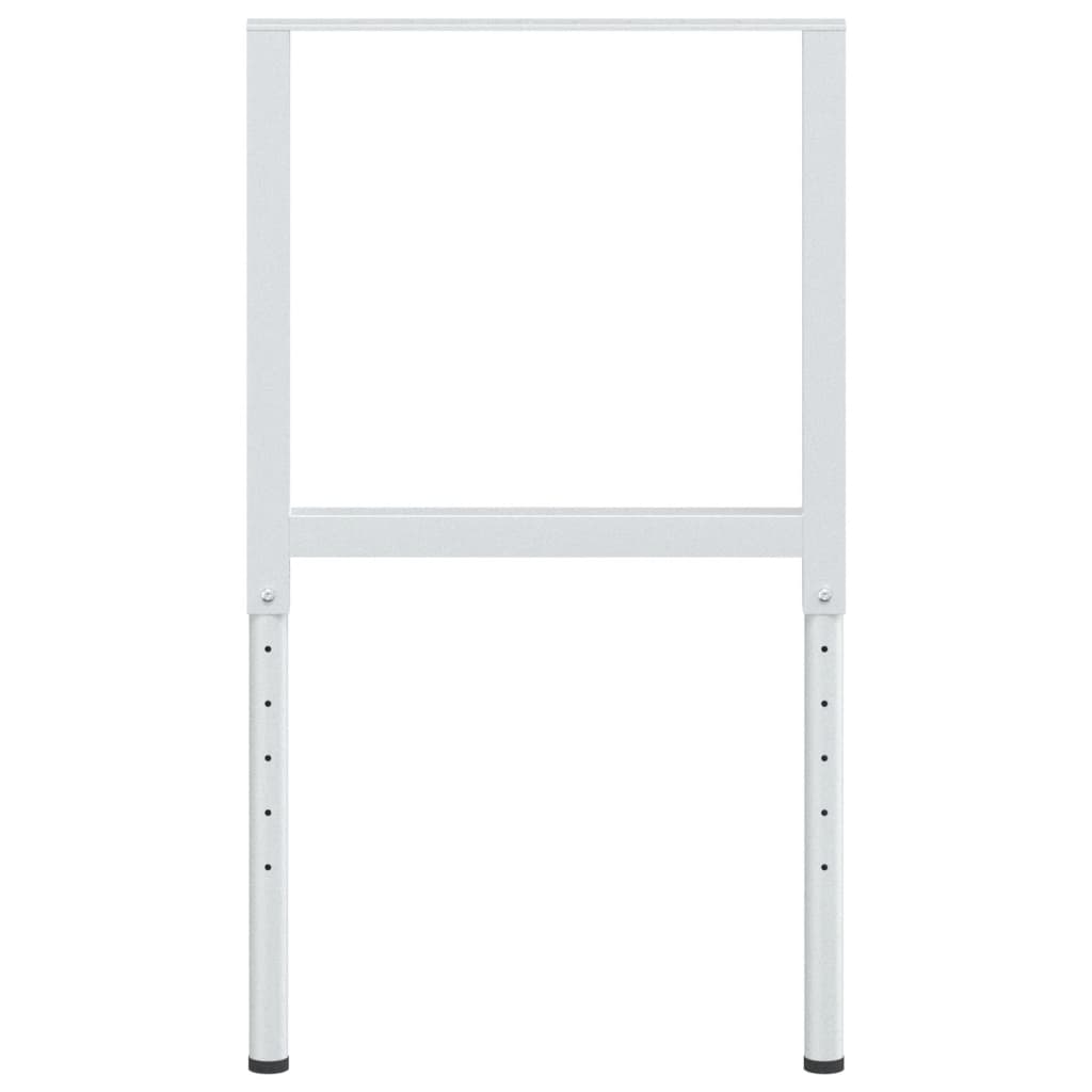 Werkbankgestell Verstellbar 2 Stk. Metall 55x(69-95,5) cm
