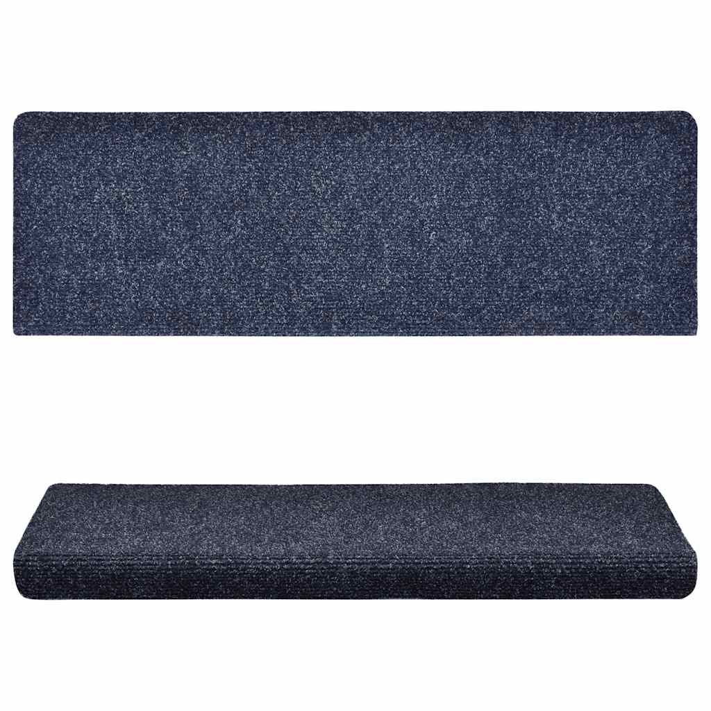 Stufenmatten Selbstklebend 15 Stk. 65x21x4 cm Hellbraun Rechteckiger Rand