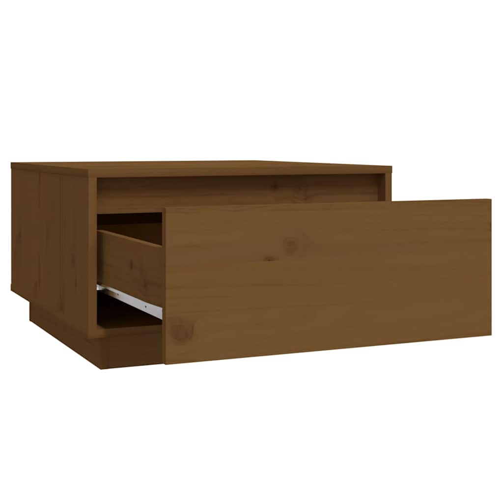 Couchtisch 55x56x32 cm Massivholz Kiefer