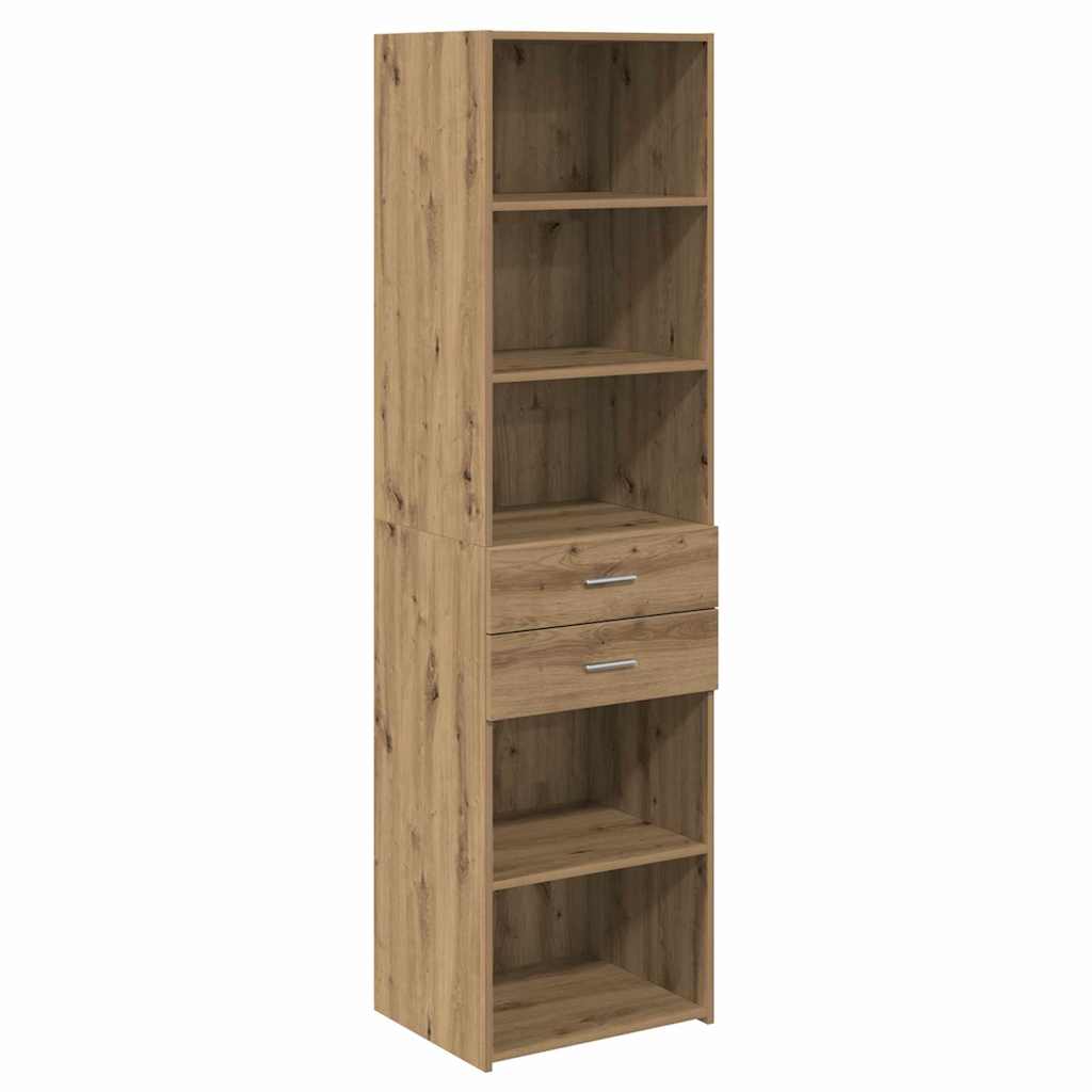 Highboard Altholz 50 x 42,5 x 185 cm Holzwerkstoff
