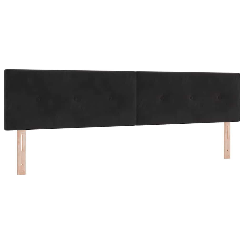 Kopfteil Hellgrau 80 cm Samt