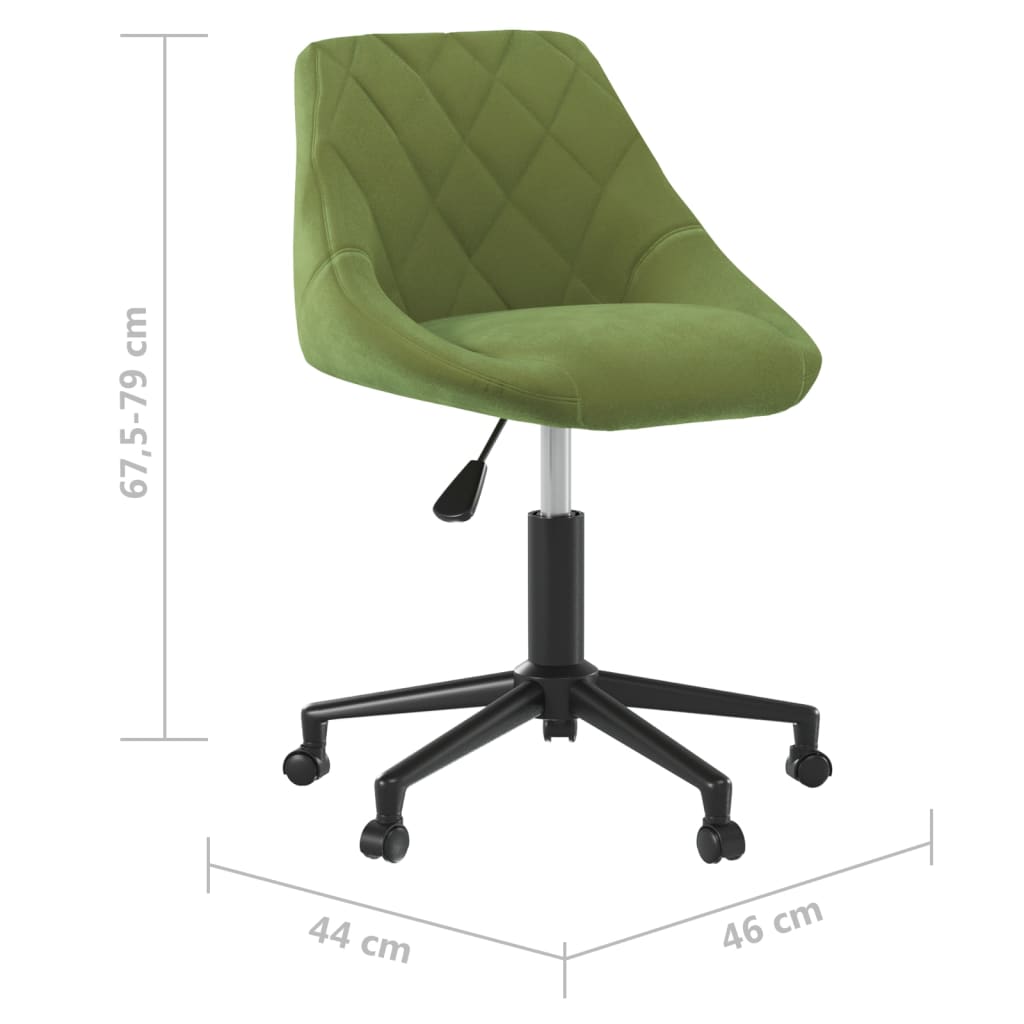 Esszimmerstuhl Drehbar Creme Samt