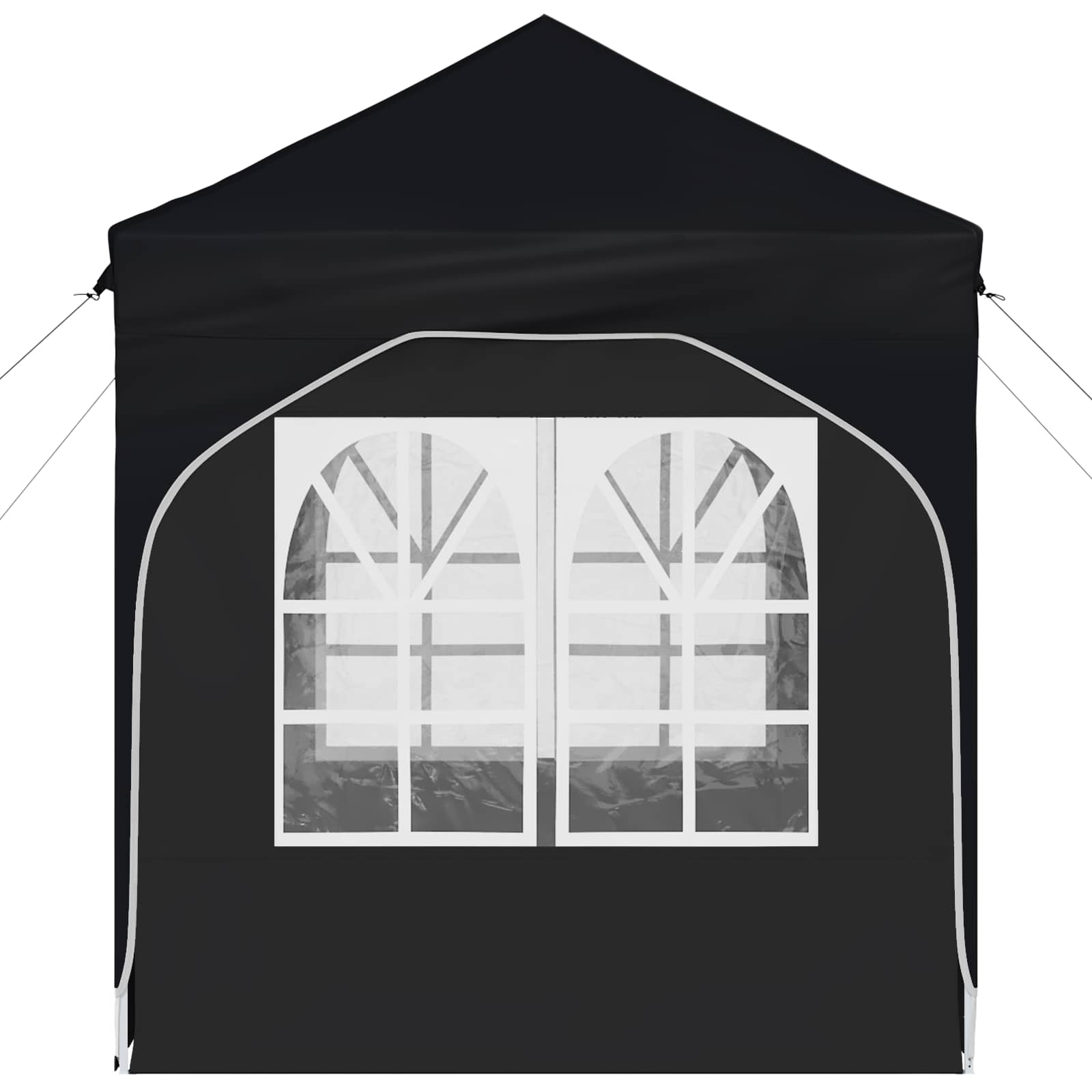 Pop-up Partyzelt 194 x 194 x 245 cm Creme