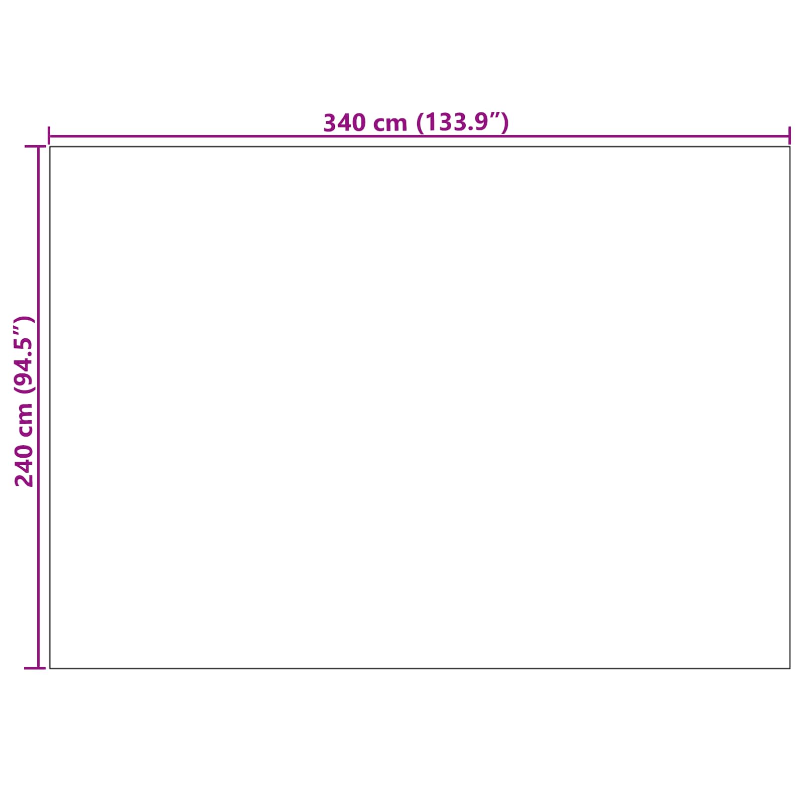 Bereichsteppiche Rechtwinklig GALATI Creme 150 x 80 cm