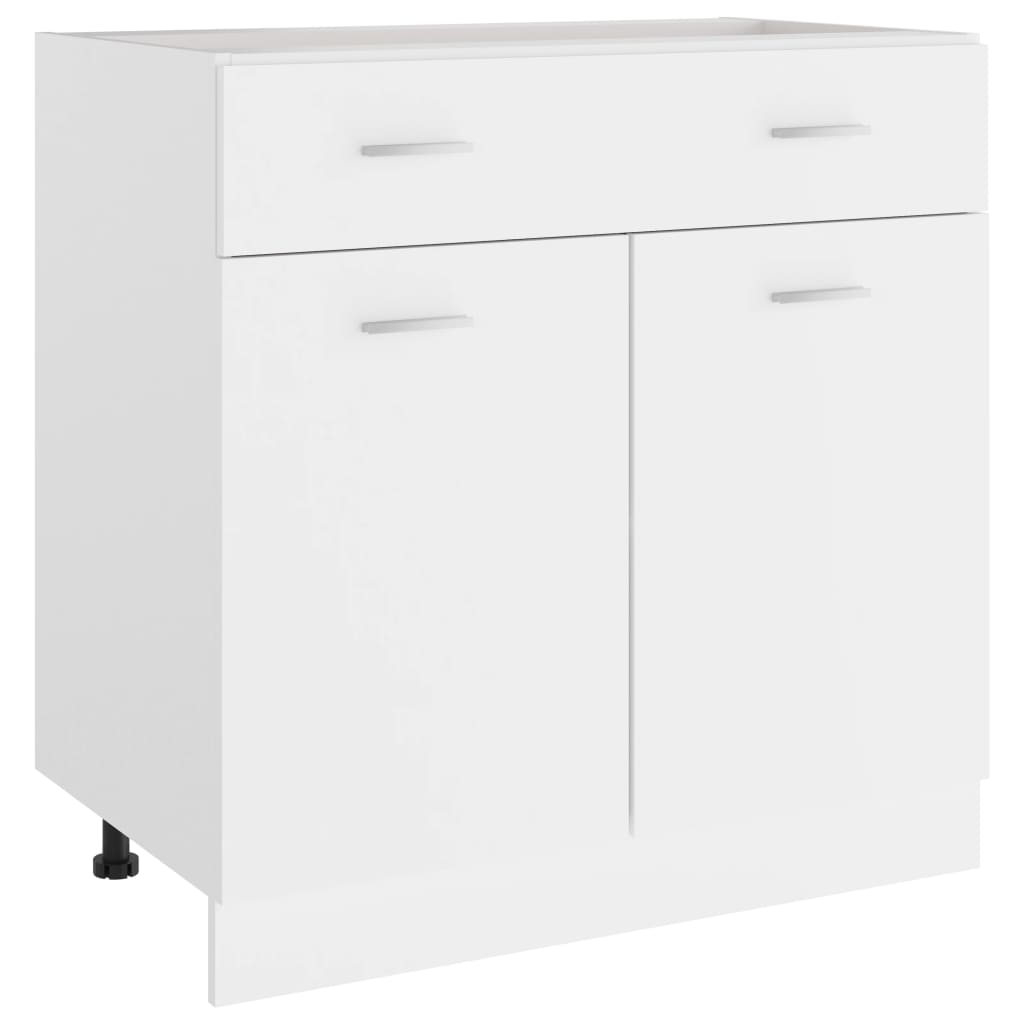 Unterschrank Lyon Weiß 60x46x81,5 cm Holzwerkstoff