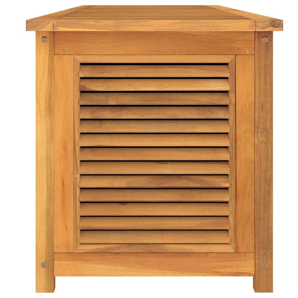 Gartenbox mit Beutel 60x50x58 cm Massivholz Teak