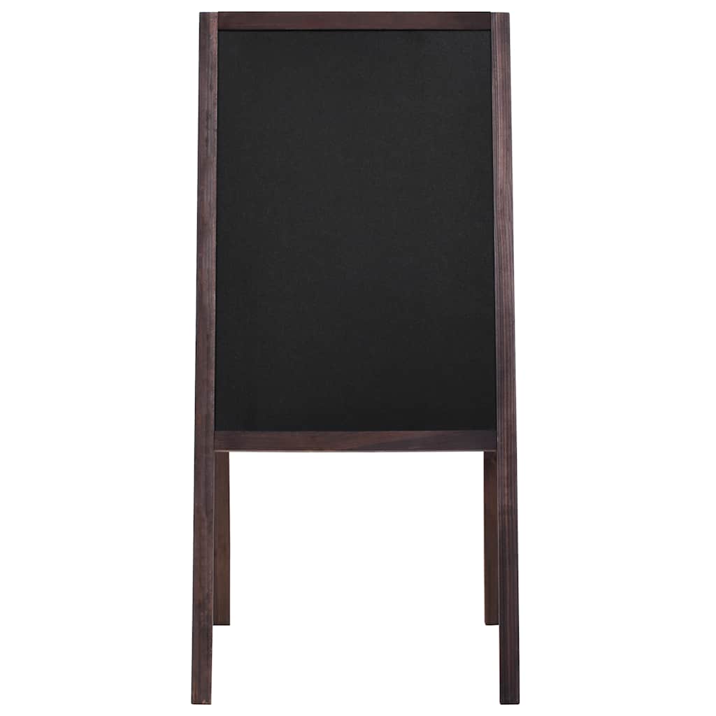 Tafel Kundenstopper Doppelseitig Zedernholz Freistehend 60×80cm