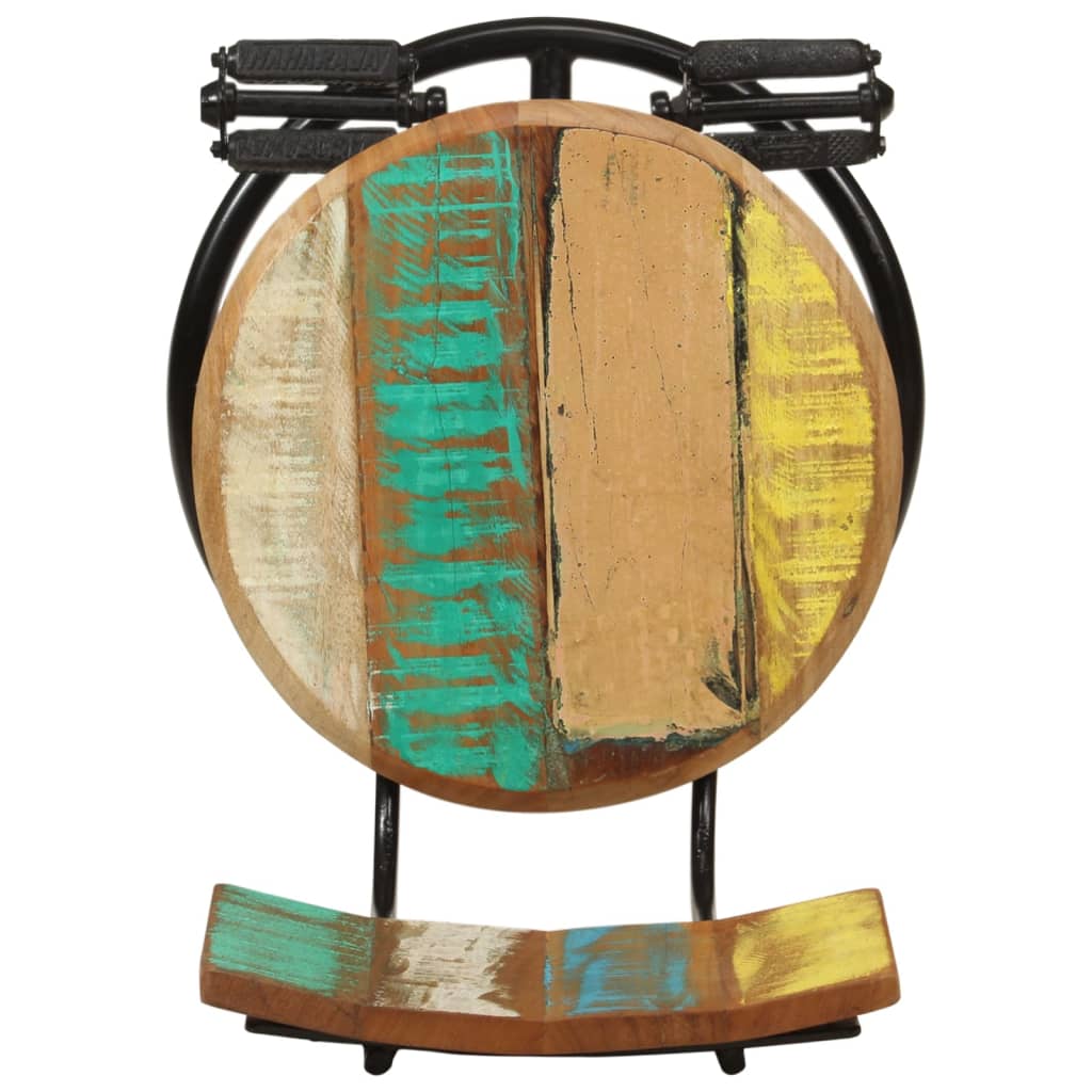 Barhocker 2 Stk. Massivholz Mango