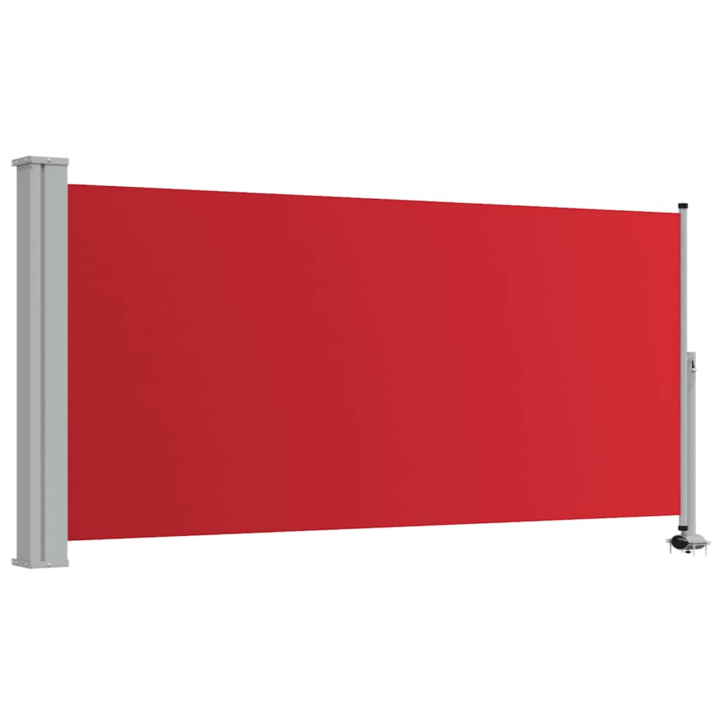 Seitenmarkise 60 x 300 cm 100% Polyester Eisen Stahl