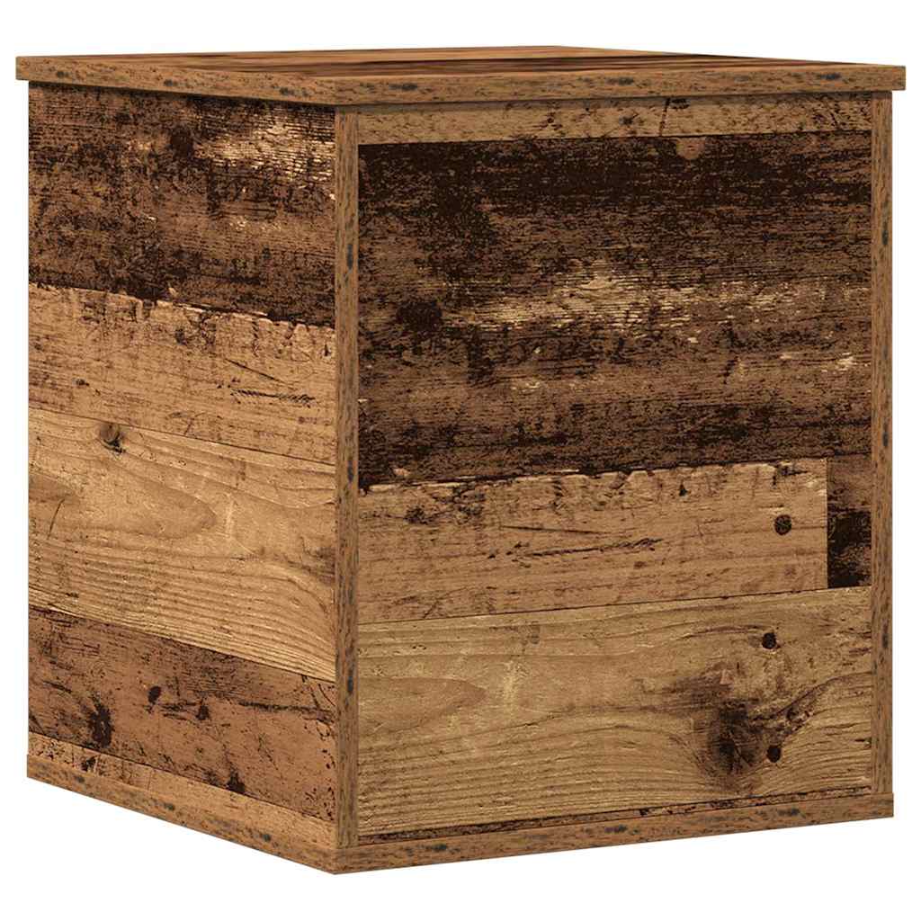 Aufbewahrungstruhe Weiß 84x42x46 cm Holzwerkstoff