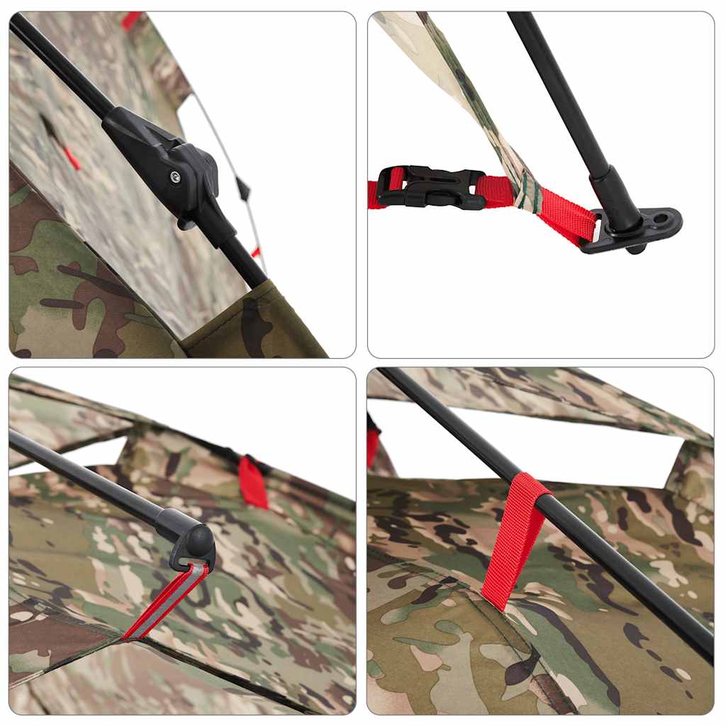 Angelzelt 4 Personen Olivgrün Quick Release