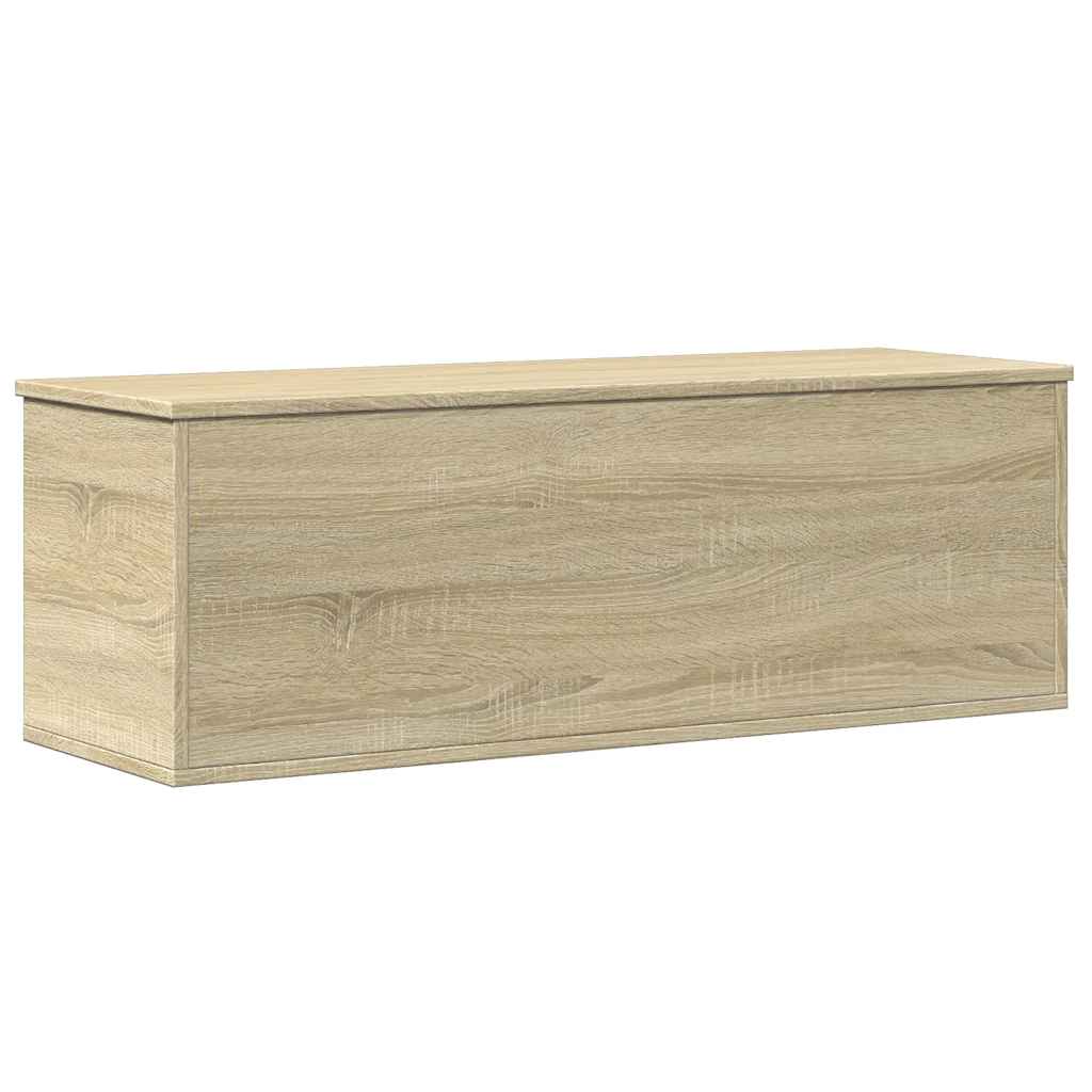 Aufbewahrungstruhe Weiß 84x42x46 cm Holzwerkstoff