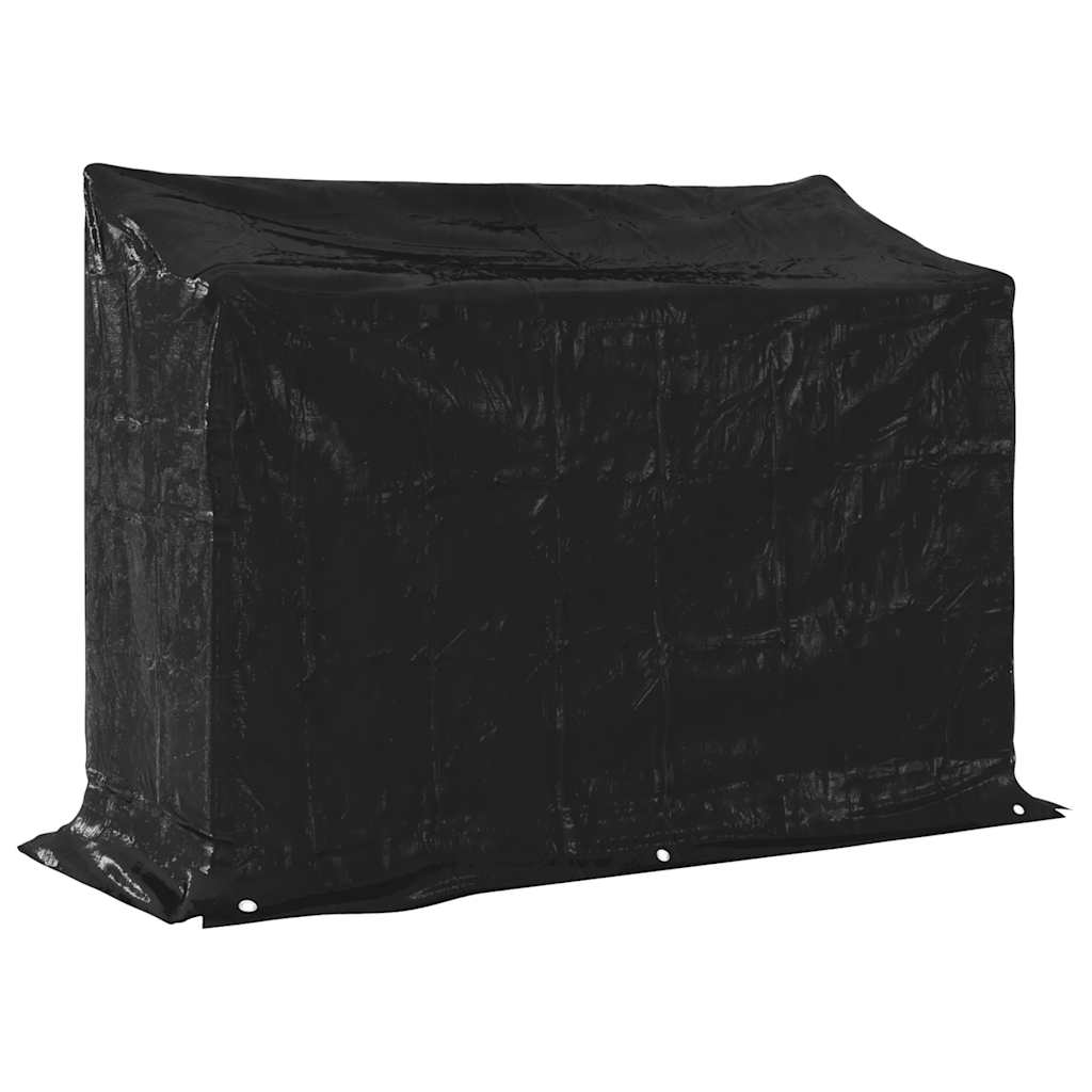 Brennholzregal mit Regenschutz 100,5x40,5x110,5 cm