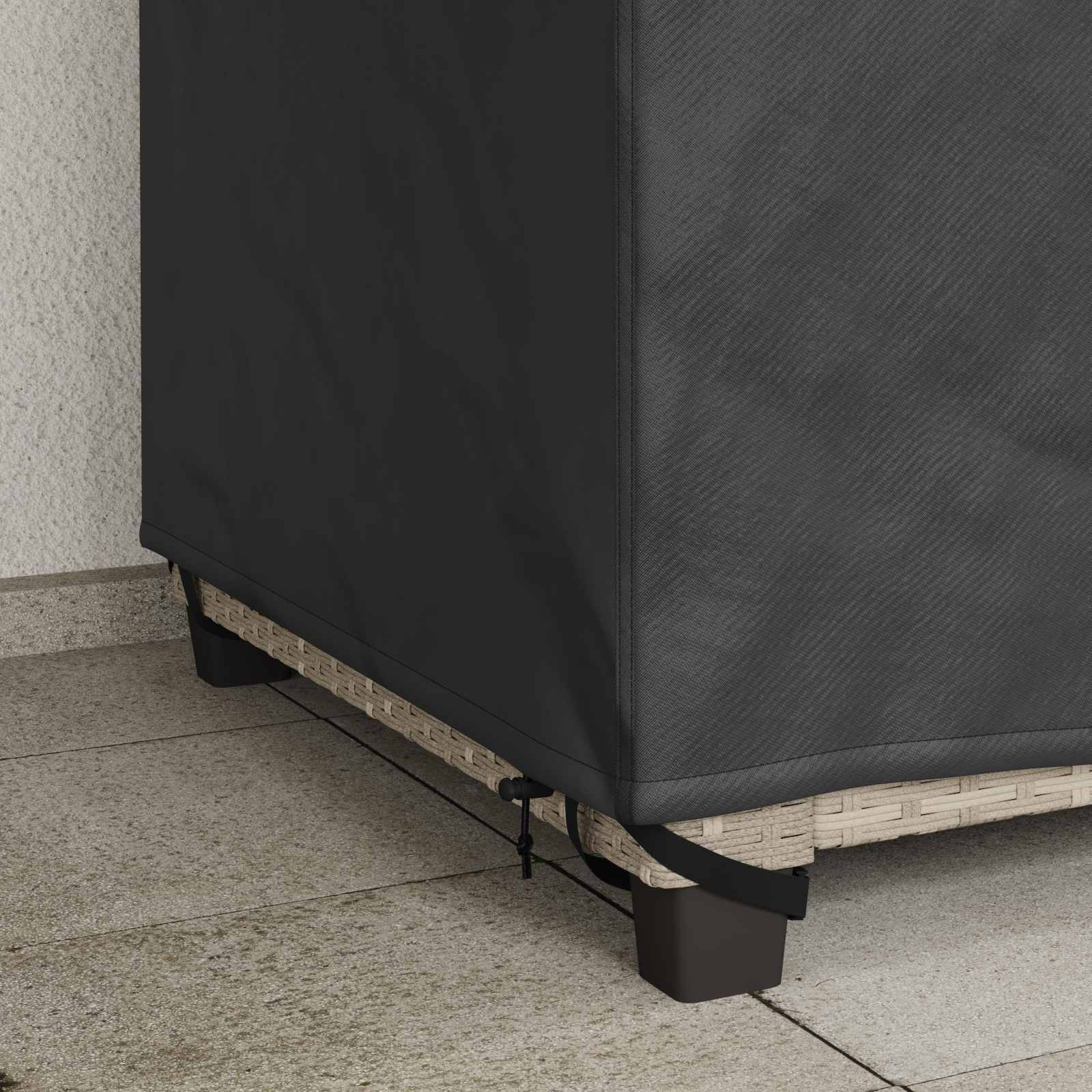 Abdeckung für Gartenstuhl 90 x 90 x 50 / 75 cm 600D Oxford Stoff
