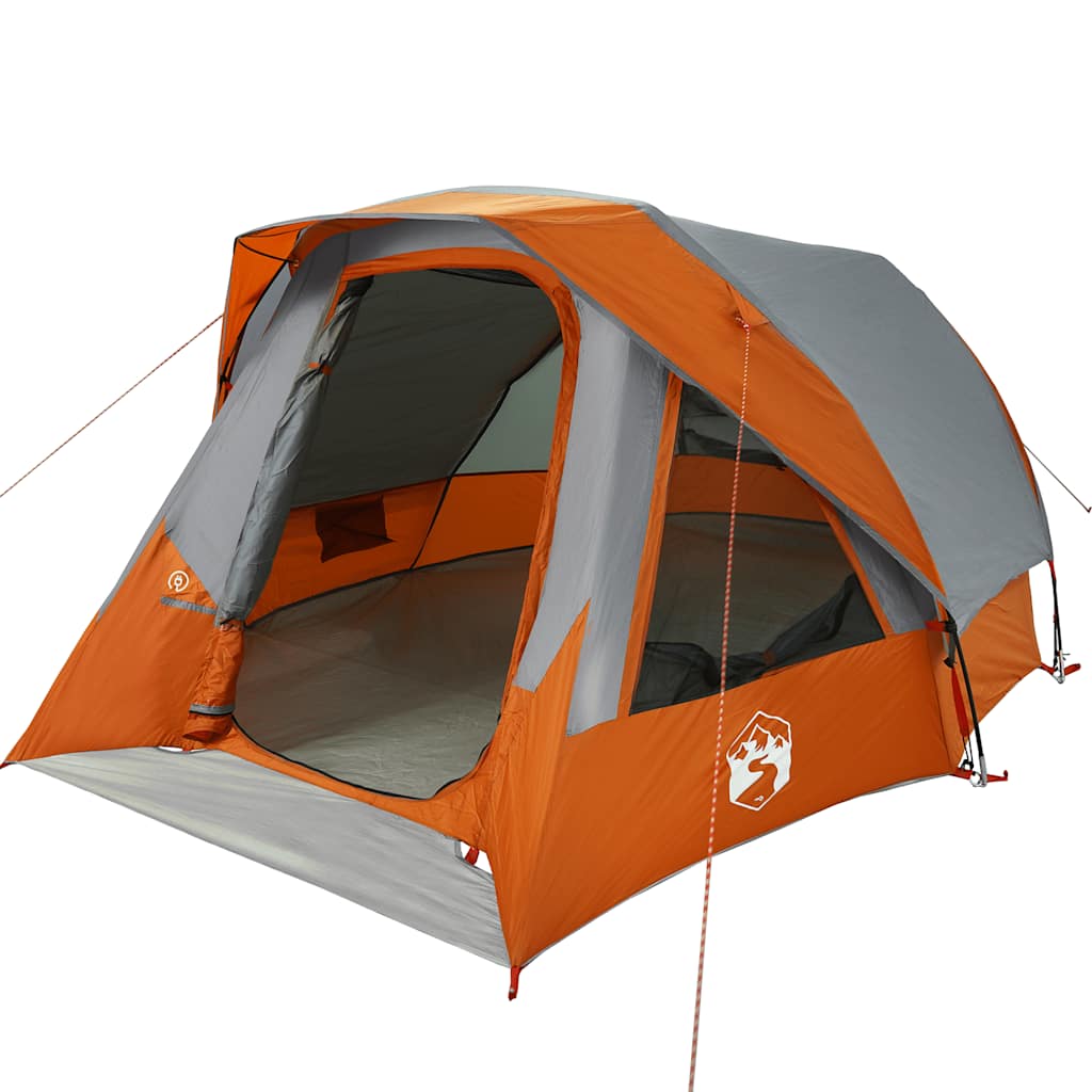 Campingzelt 4 Personen Grün Wasserdicht
